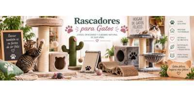 Rascadores para gatos