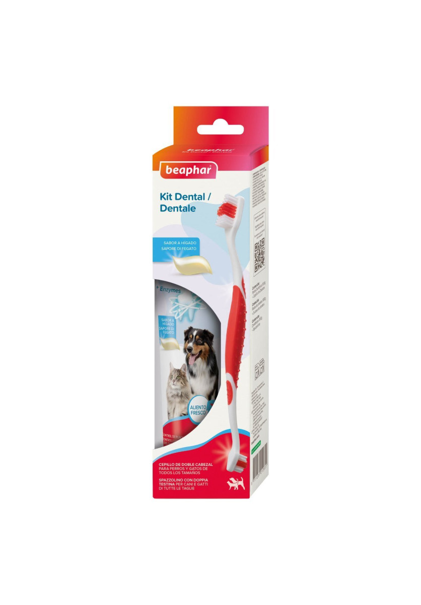Beaphar Pack Dental: Pasta Dental + Cepillo Dental