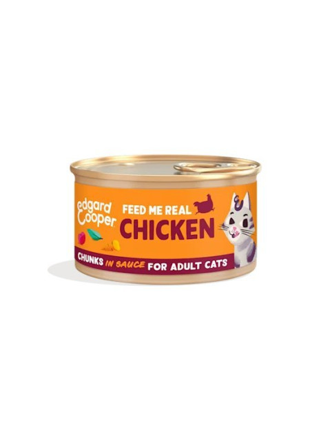 EDGAR COOPER Pollo - trocitos en salsa 85gr EDGAR COOPER Pollo - trocitos en salsa 85gr
