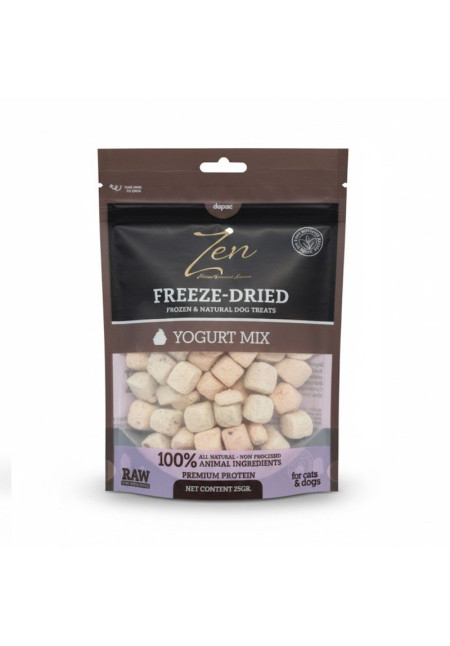 ZEN Freeze Dried Snacks de yogurt liofilizado de sabores mixtos 25GR