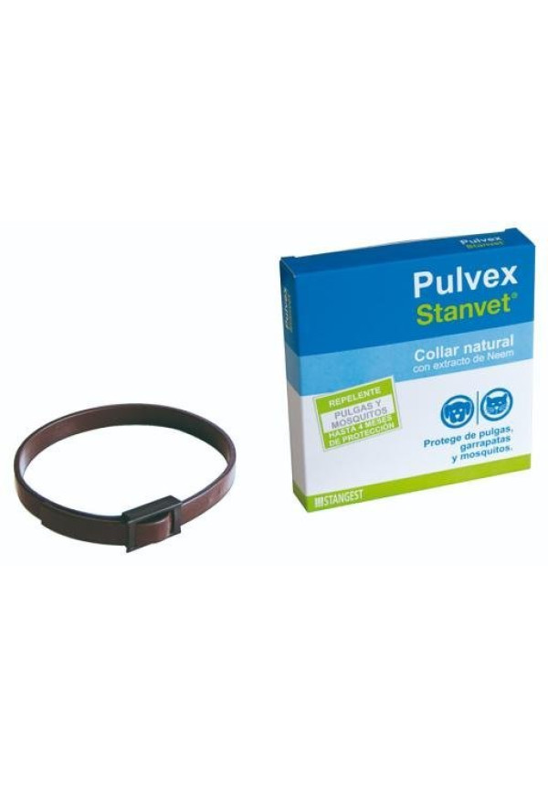 Stangest Collar Natural Antiparasitario Pulvex 60 cm