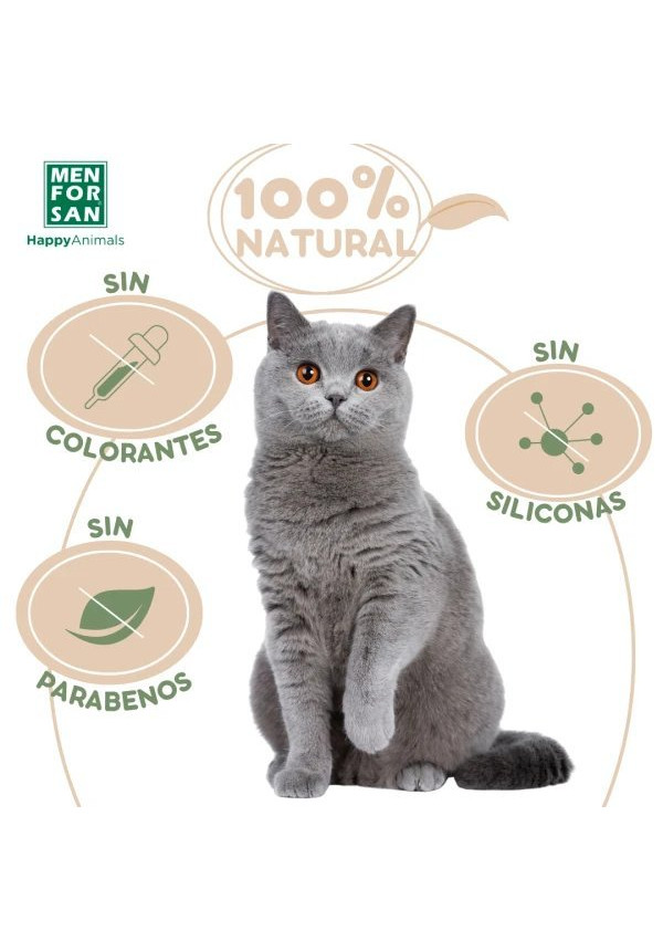 Champú en seco con aceite de argán para gatos 250ml