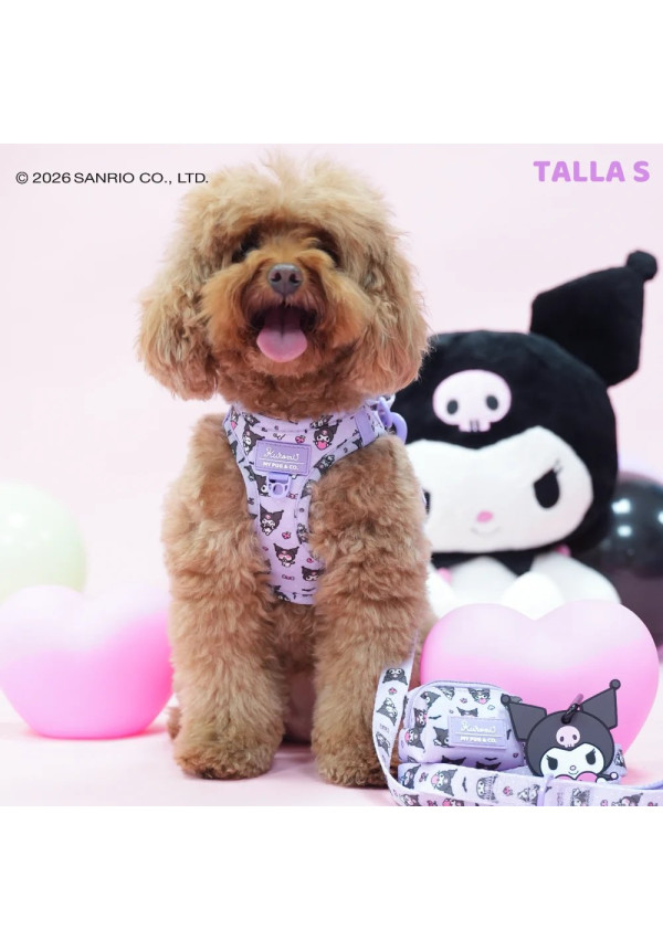 Mypug&co Arnés Body Kuromi XS