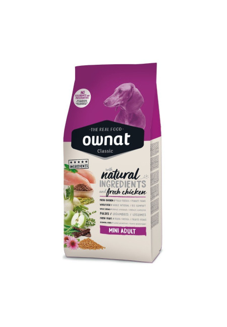 OWNAT CLASSIC MINI ADULT 8KG OWNAT CLASSIC MINI ADULT 8KG