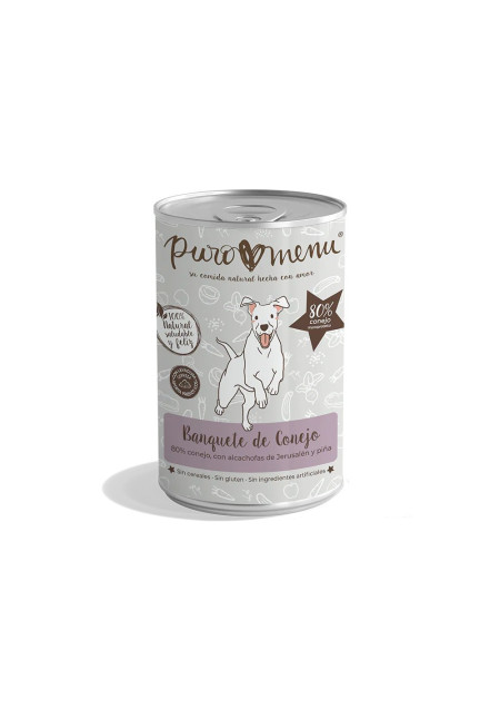Menú Banquete de Conejo 400GR Menú Banquete de Conejo 400GR