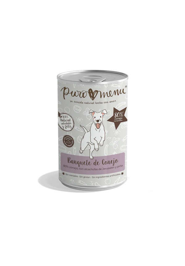Menú Banquete de Conejo 400GR