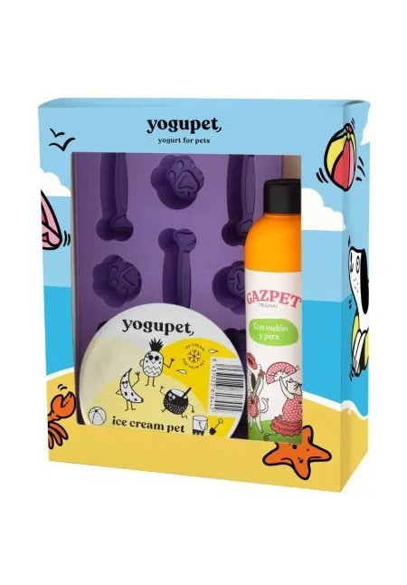 Yogupet Summerbox Helado + Gazpet + Molde Yogupet Summerbox Helado + Gazpet + Molde