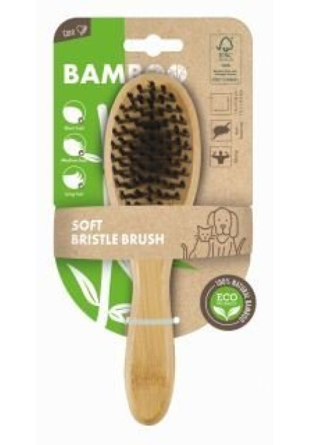 BAMBOO - SOFT BRISTLE BRUSH - CEPILLO SUAVE ECO