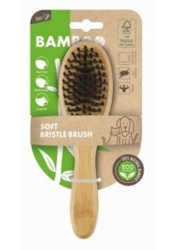 BAMBOO - SOFT BRISTLE BRUSH - CEPILLO SUAVE ECO