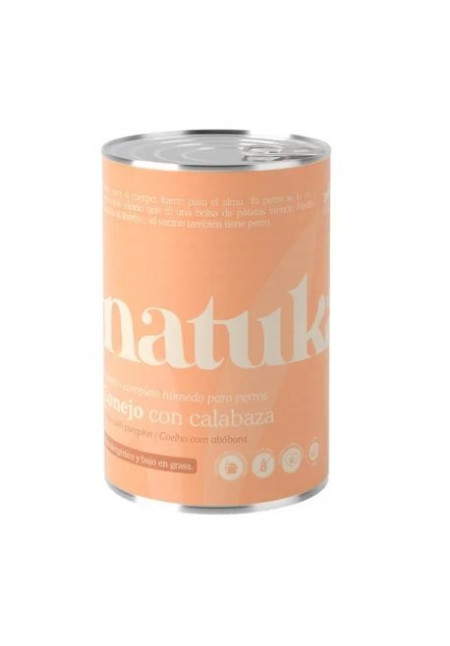 Natuka Conejo y Calabaza 400GR Natuka Conejo y Calabaza 400GR