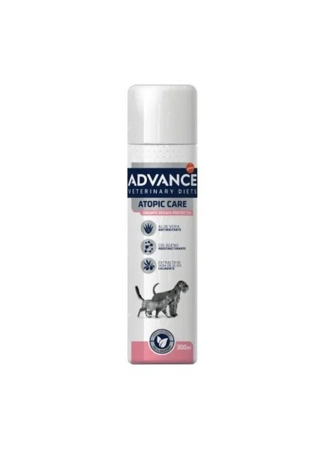 Advance Veterinary Diets Atopic Care Champú para Perros y Gatos 300ML