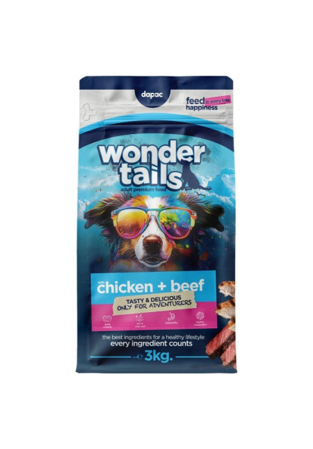 Wonder Tails dogs 3KG