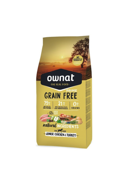 OWNAT GF PRIME JUNIOR CHICKEN&TURKEY 3kg OWNAT GF PRIME JUNIOR CHICKEN&TURKEY 3kg