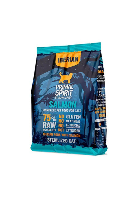 Primal Iberian Salmón para gatos esterilizados 1kg