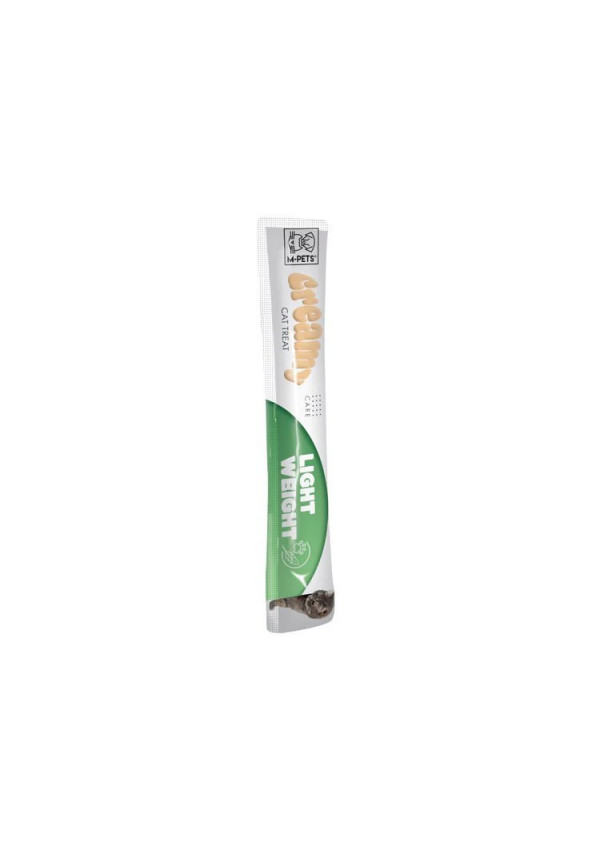 Creamy Cat Treat Light Weight con Bacalao y Pollo 60 Gr