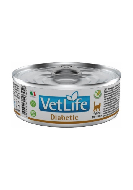 Farmina Vet Life Natural Diet Cat Diabetic 85 Gr Farmina Vet Life Natural Diet Cat Diabetic 85 Gr