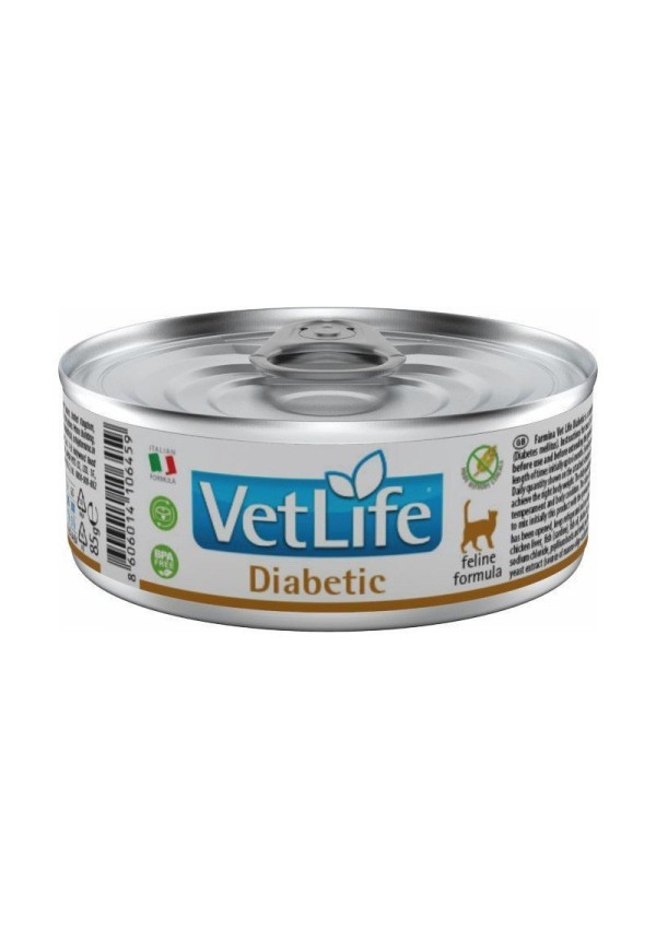 Farmina Vet Life Natural Diet Cat Diabetic 85 Gr