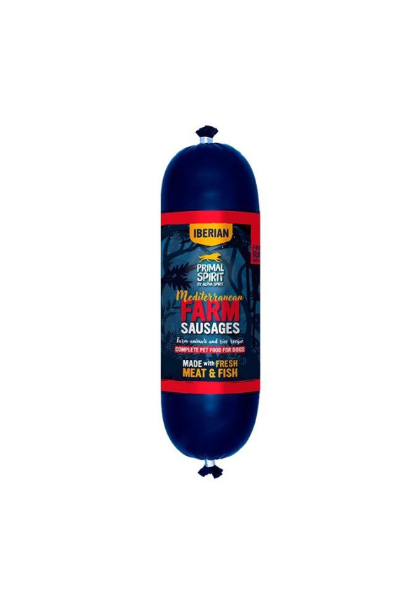 Salchicha Iberian Mediteranean Farm para Perros 1KG