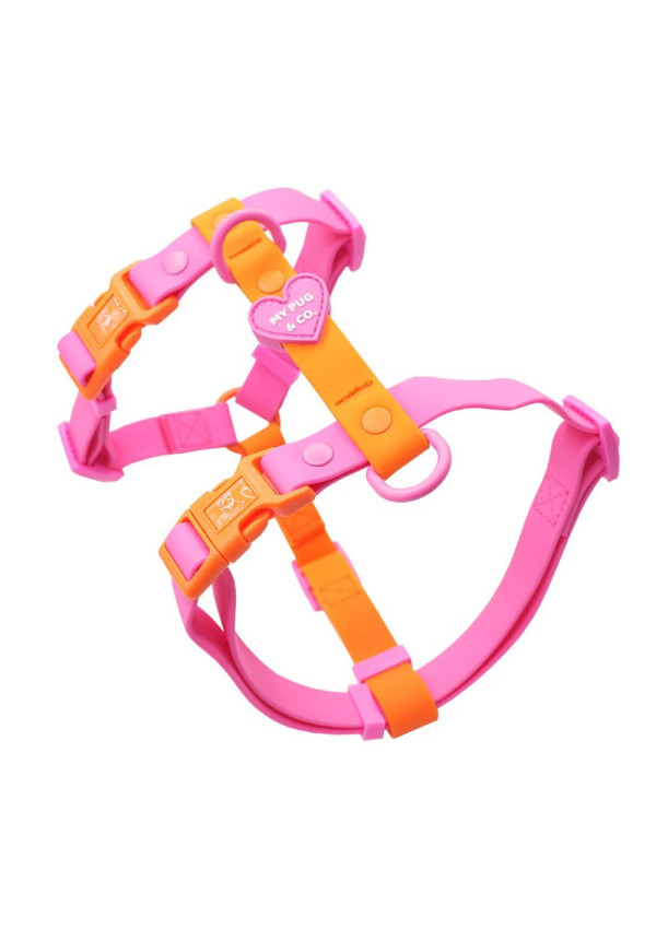 Arnés Ajustable Waterproof Rosa - Naranja