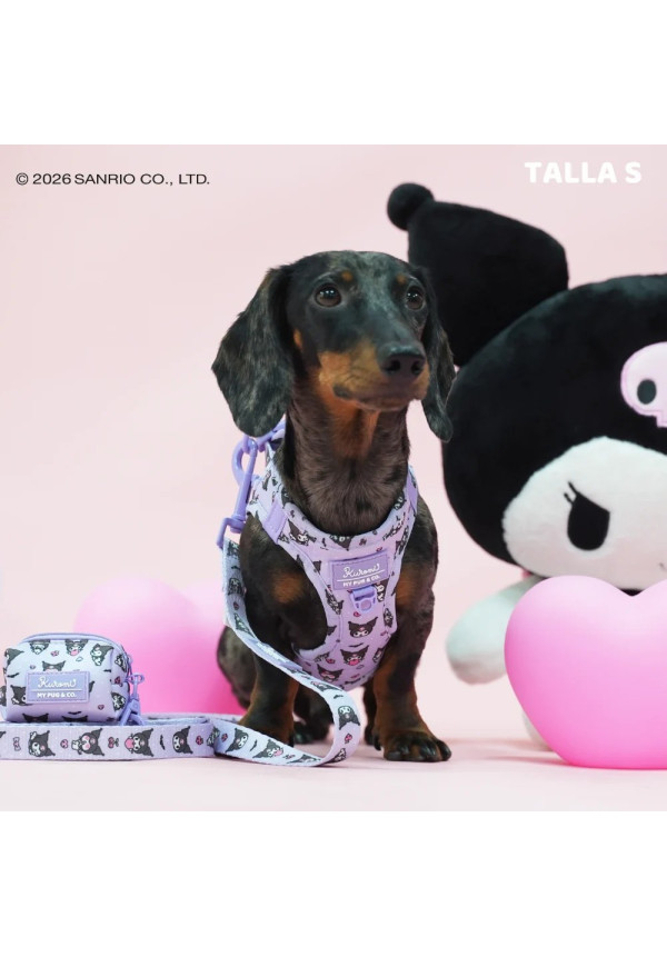 Mypug&co Arnés Body Kuromi XS
