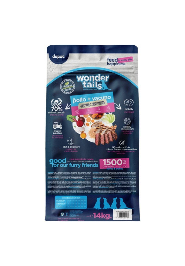 Wonder Tails dogs 14 KG