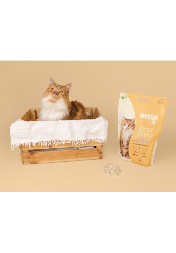 Weego Arena para gatos SoftTofu 6L