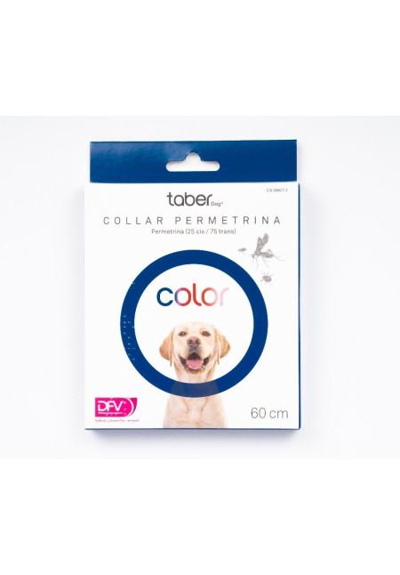 TABERDOG Collar Permetrina Azul 60 cm TABERDOG Collar Permetrina Azul 60 cm