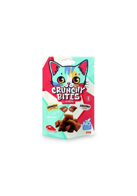 CRUNCHY BITES GATO BUEY 60G CRUNCHY BITES GATO BUEY 60G