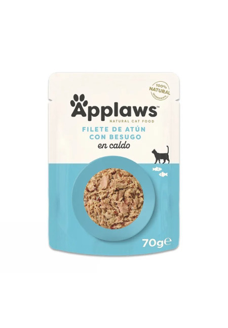Applaws Sobre de Atún y Besugo para Gatos 70 Gr Applaws Sobre de Atún y Besugo para Gatos 70 Gr