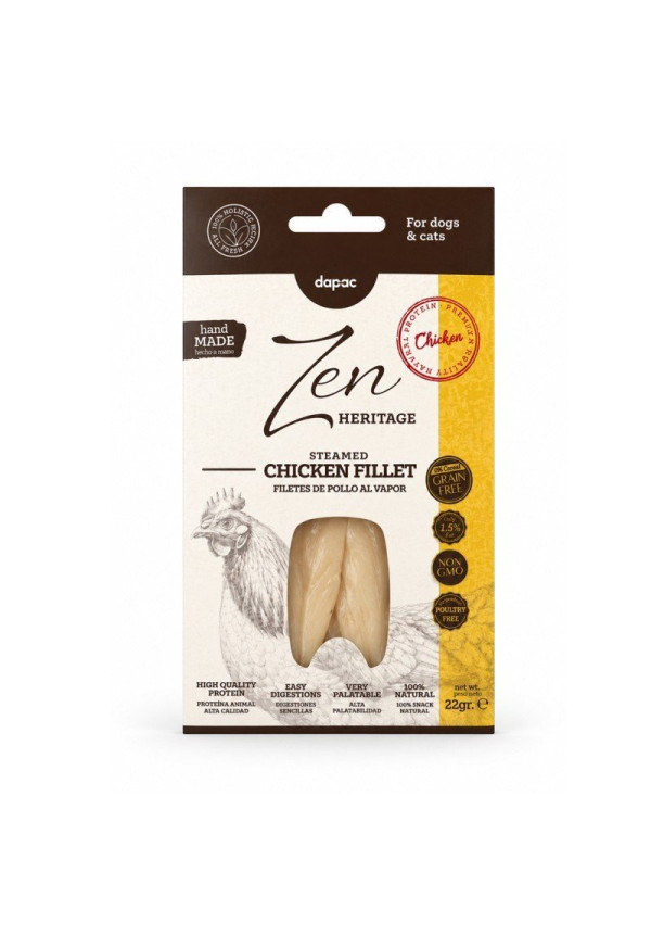 ZEN Heritage Filetes de pollo al vapor 22GR