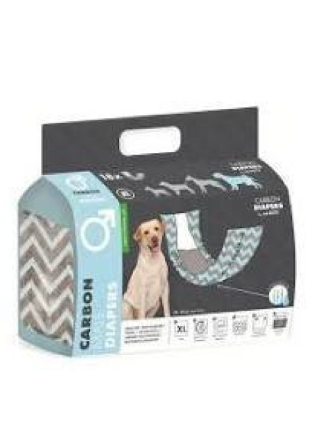 M-Pets Pañales de Carbón para Macho XL (18 uds) M-Pets Pañales de Carbón para Macho XL (18 uds)