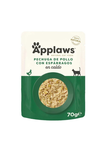 Applaws Sobre Pollo con Espárragos 70 Gr