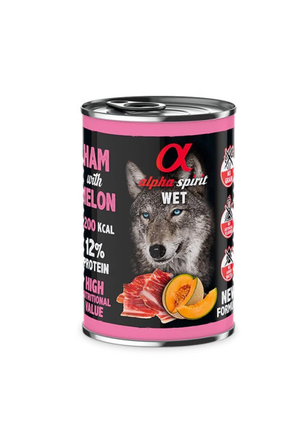 Paté de Jamón con Melón para Perros 400gr