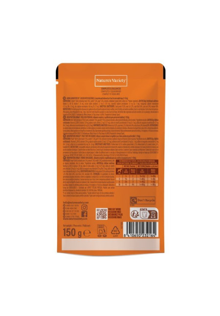 NATURE´S VARIETY MONOPROTEÍNA ADULTO MINI 150GR