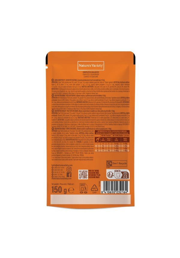 NATURE´S VARIETY MONOPROTEÍNA ADULTO MINI 150GR