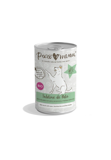 Menú Sublime de Pato BIO 400GR Menú Sublime de Pato BIO 400GR
