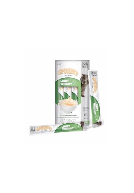 Creamy Cat Treat Light Weight con Bacalao y Pollo 60 Gr Creamy Cat Treat Light Weight con Bacalao y Pollo 60 Gr