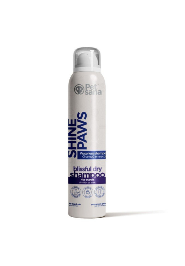 Shine Paws Dry Shampoo 300ml (champú en seco) Pet Sana