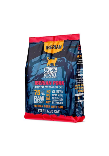 Primal Iberian Cerdo para gatos esterilizados 1KG