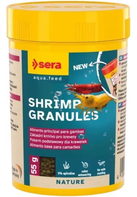Sera Shrimps Nature Alimento para Gambas Sera Shrimps Nature Alimento para Gambas