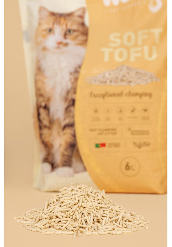 Weego Arena para gatos SoftTofu 6L