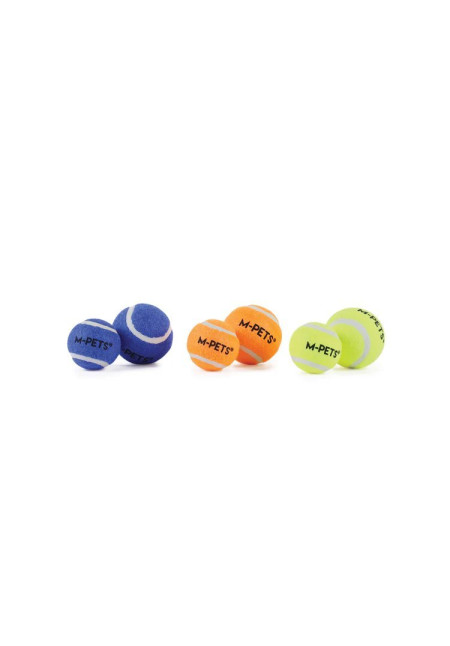 PELOTA DE TENIS AZUL PACK 3 PELOTAS DE 5CM