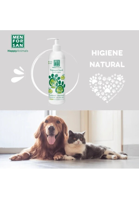 Enjuague bucal antisarro para perros y gatos 500ml
