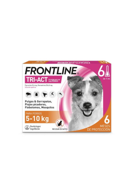  FRONTLINE TRI-ACT S 5-10 kg 6 Pipetas