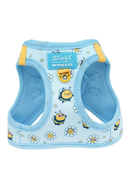 Mypug&co Arnés Body Abejas by Mr. Wonderful S