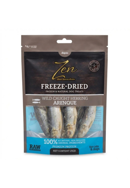 ZEN Freeze dried Snacks de Arenque liofilizado 25GR ZEN Freeze dried Snacks de Arenque liofilizado 25GR