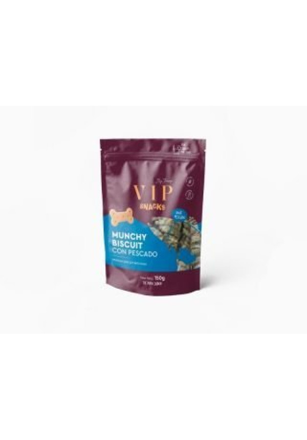 VIP SNACK MUNCHY BISCUIT PESCADO 150 GR