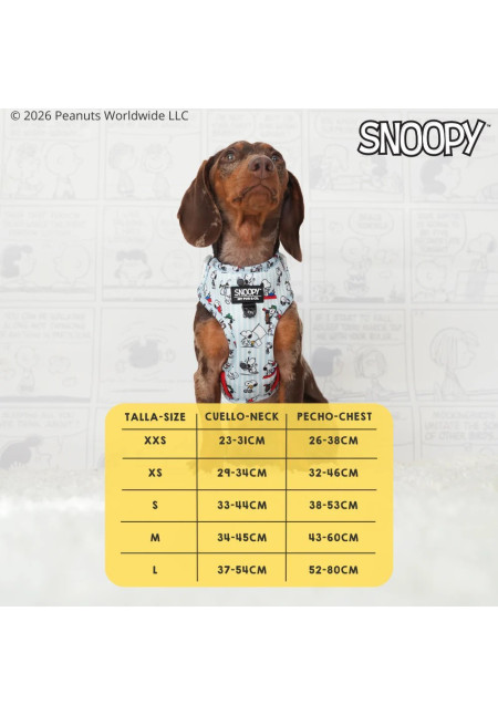 Arnés Ajustable Many Faces of Snoopy™️ L