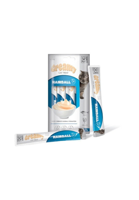 Creamy Cat Treat Bolas de Pelo con Atún y Pollo 60 Gr Creamy Cat Treat Bolas de Pelo con Atún y Pollo 60 Gr