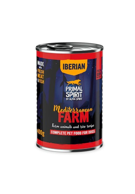 Primal Mediterranean Farm Alimento Húmedo para Perros 400GR Primal Mediterranean Farm Alimento Húmedo para Perros 400GR